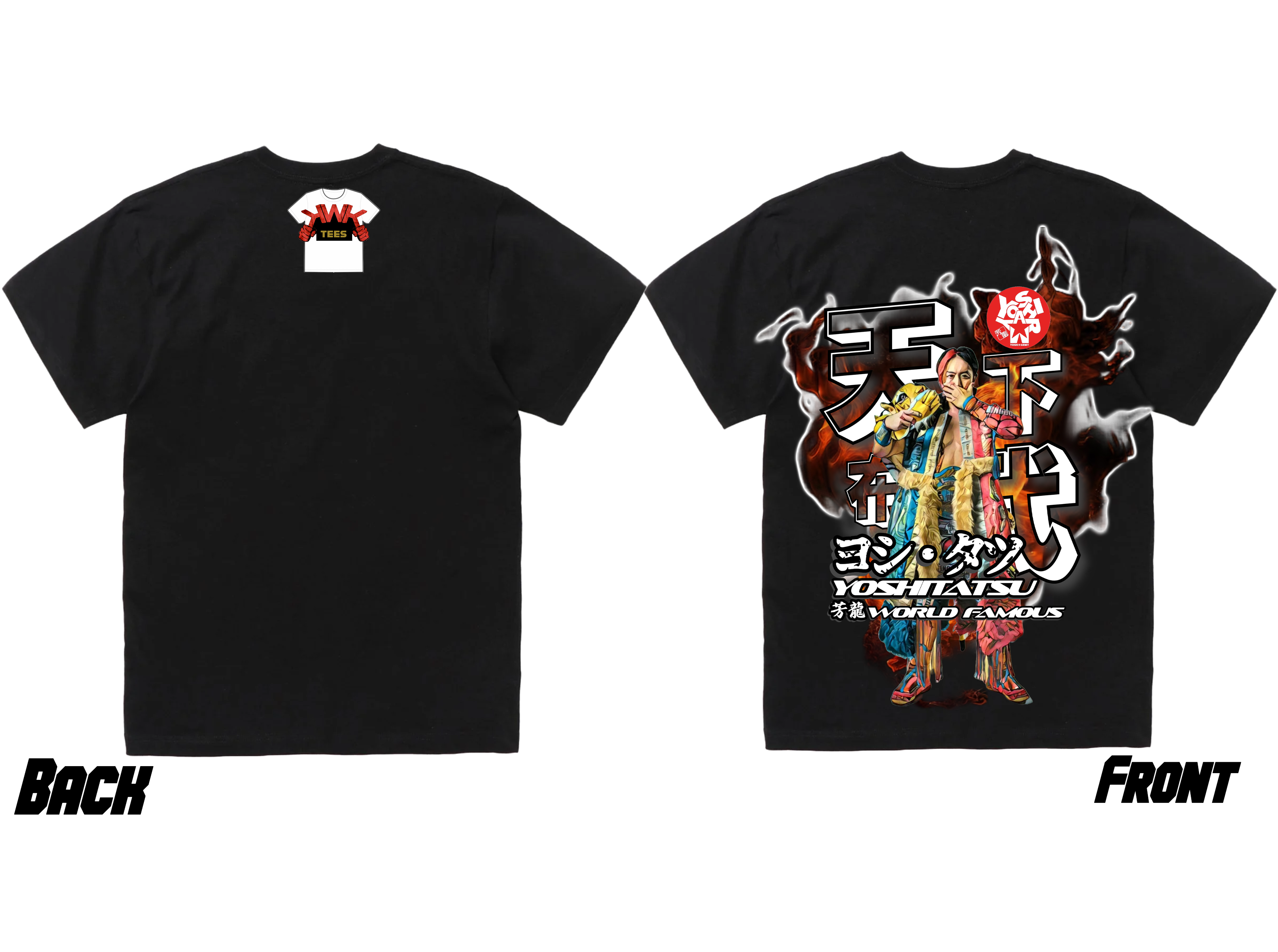 Pre-Order KWK Tees Yoshitatsu (WHITE FIRE VER)