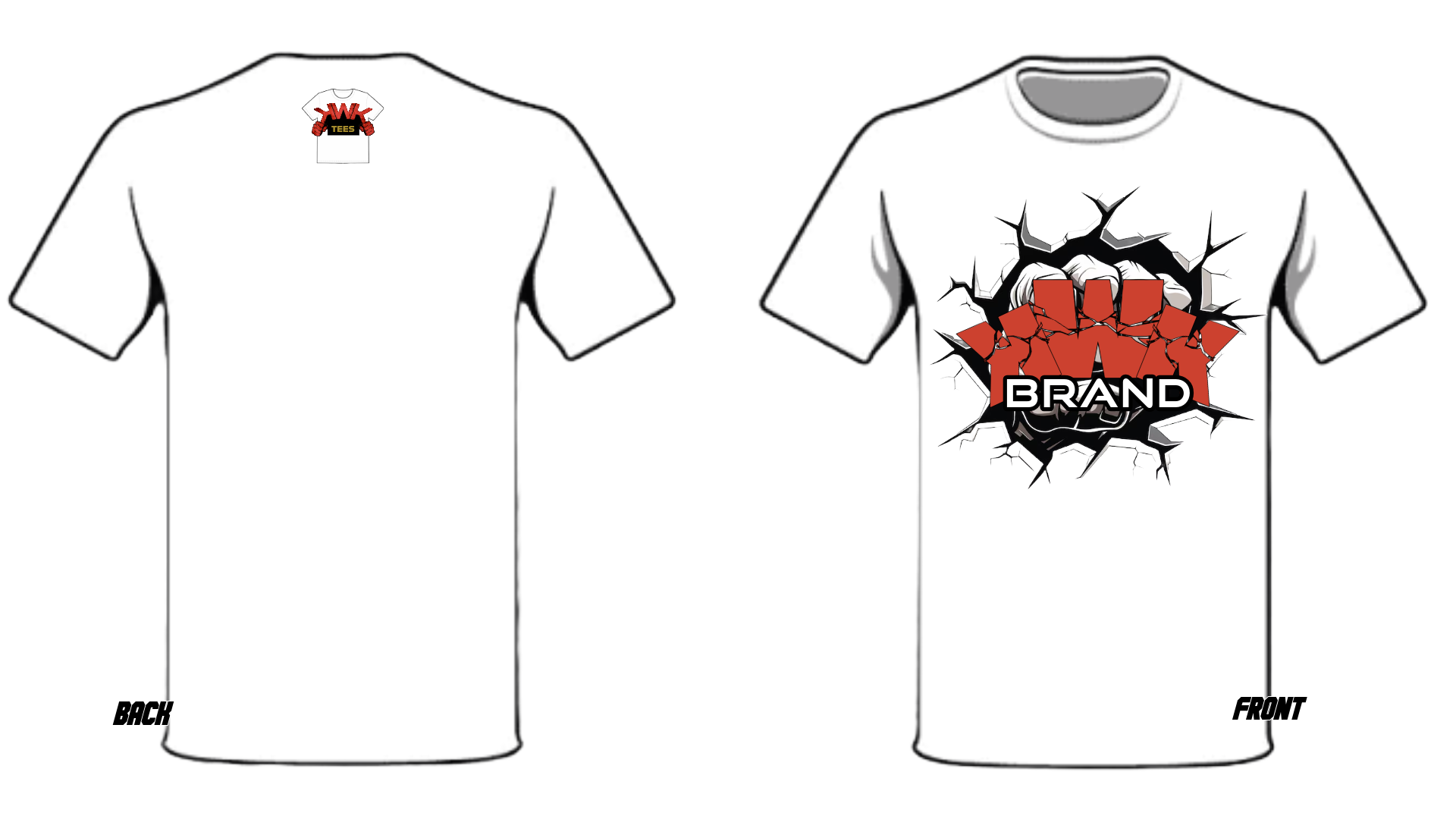 Pre-Order KWK Tees KWK Brand Logo