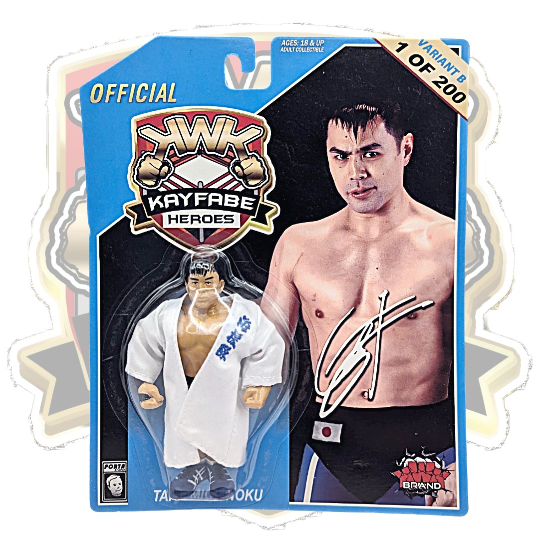 [UK STOCK] KWK Kayfabe Heroes Taka Michinoku Variant B
