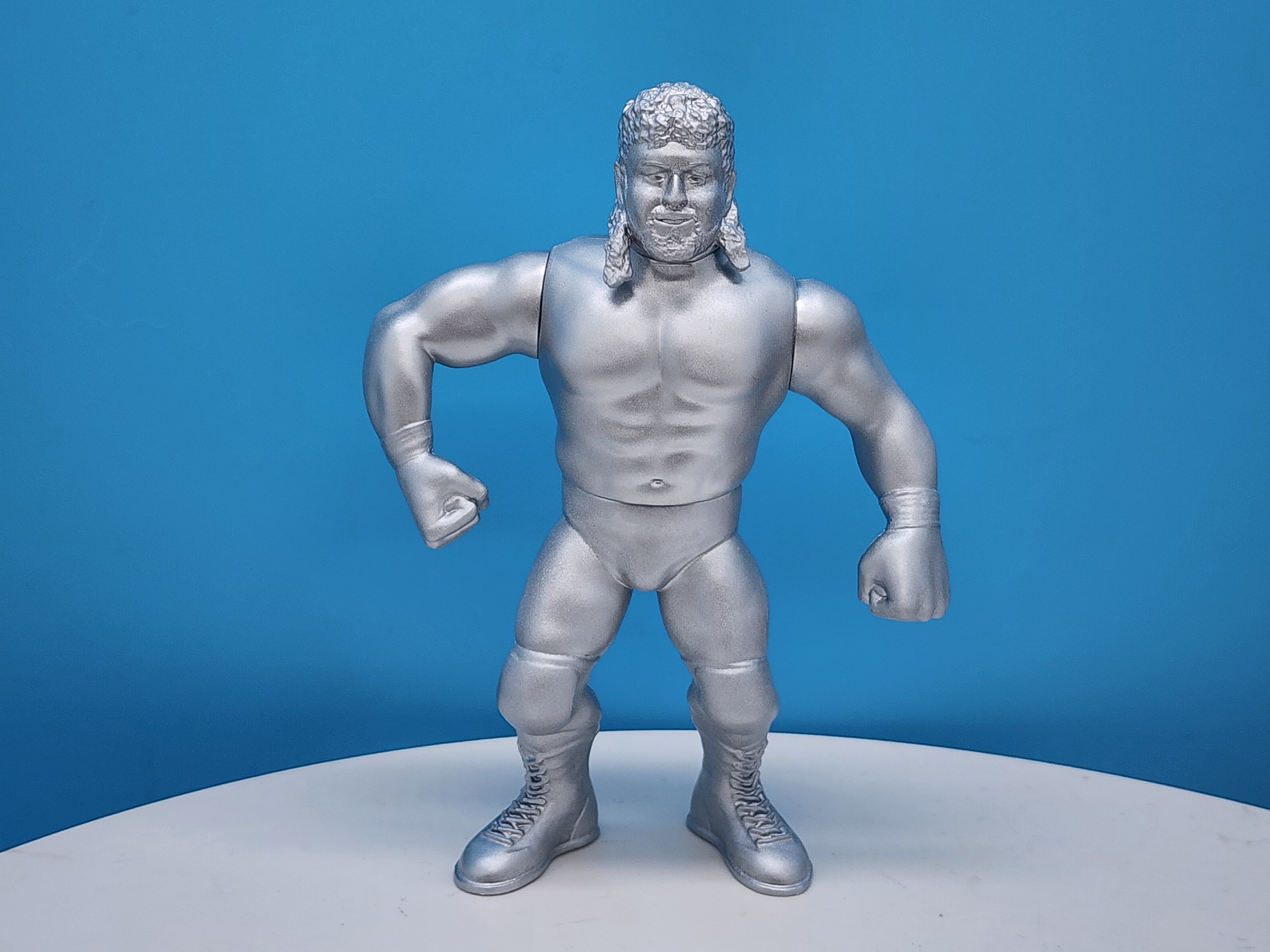 KWK Kayfabe Heroes 1 of 5 Silver Barry Horowitz Test Shot Figure