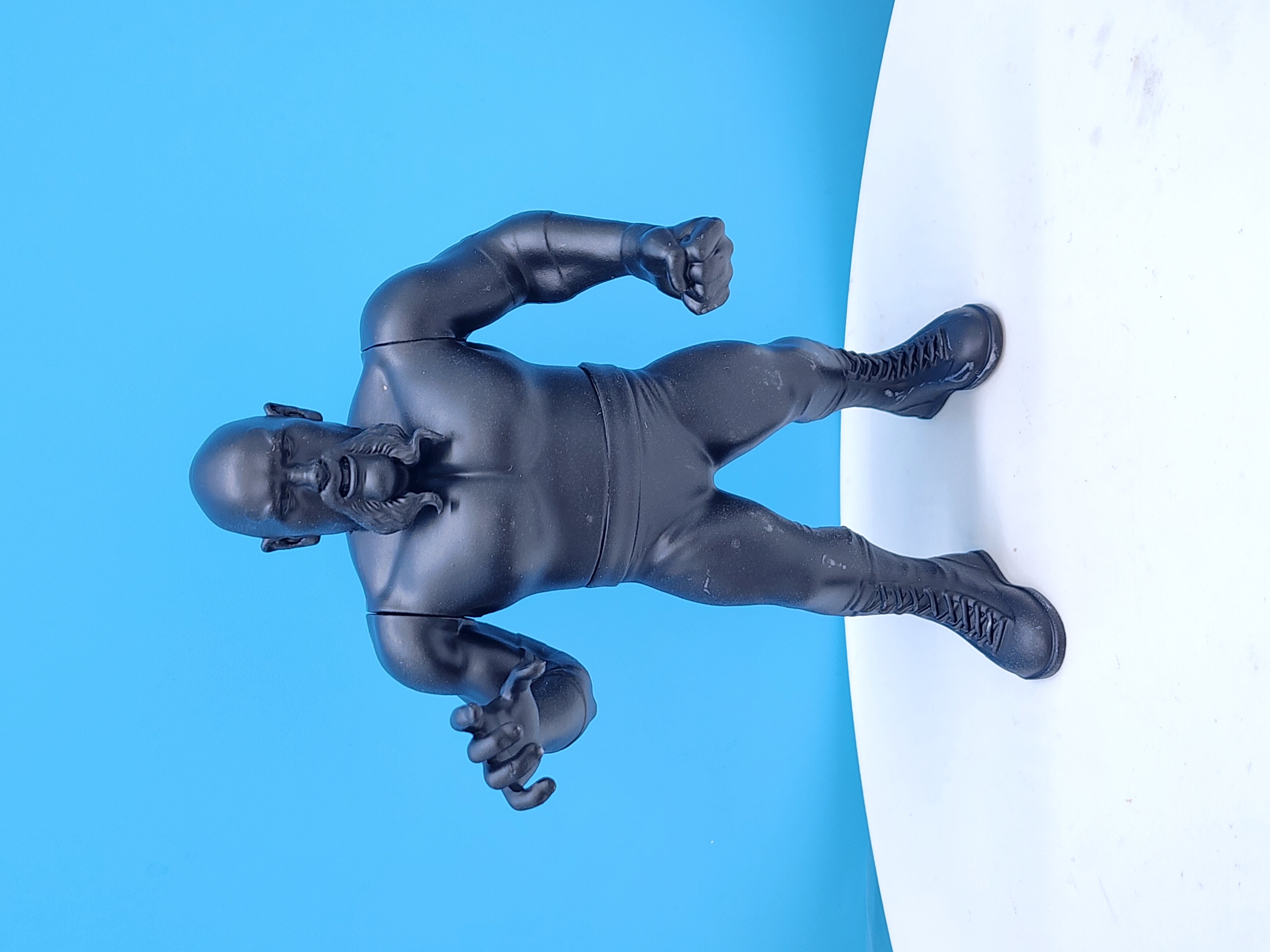 KWK Kayfabe Heroes 1 of 10 Black Ox Baker Test Shot Figure