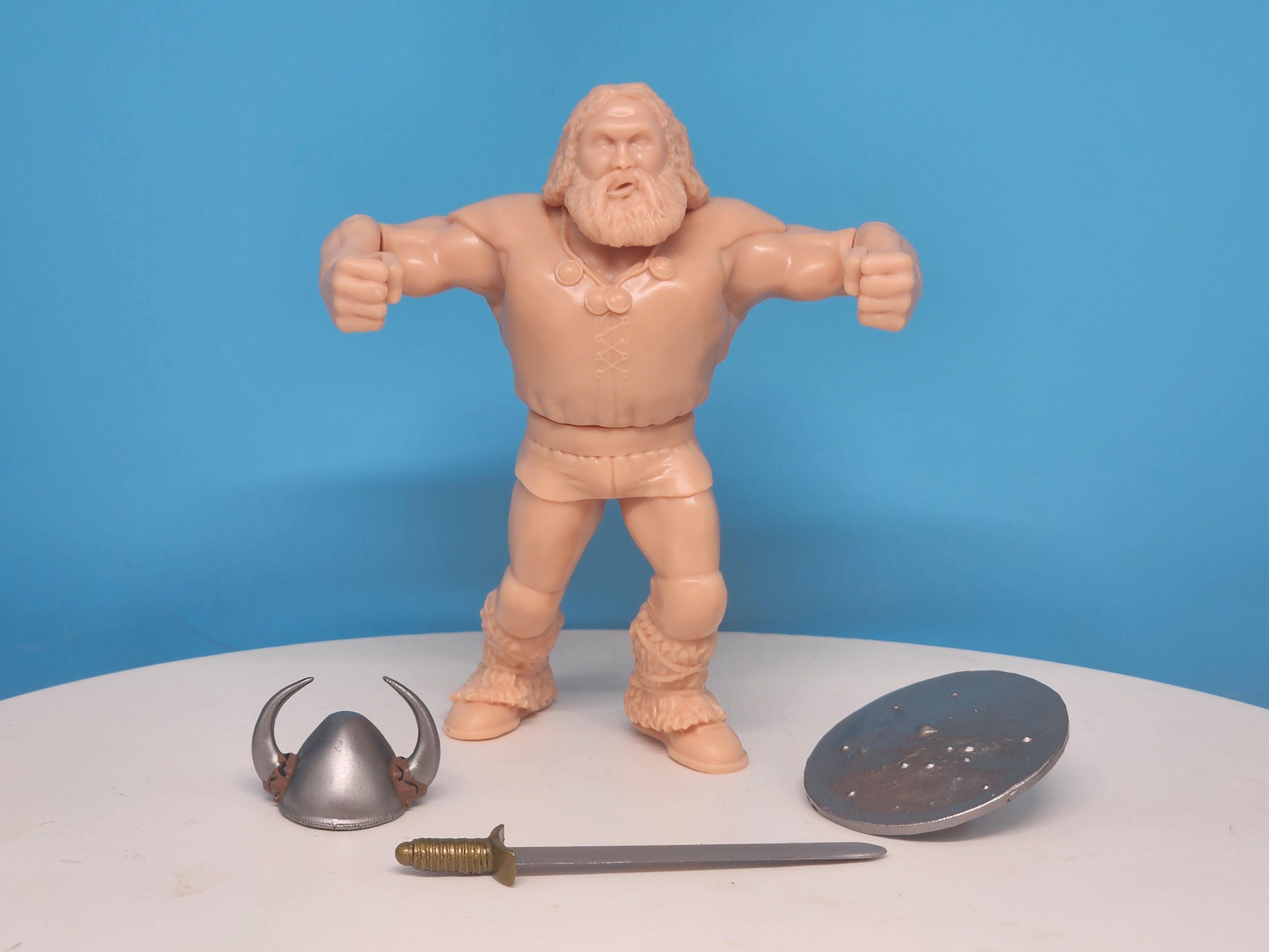 KWK Kayfabe Heroes 1 of 5 Generic Berzerker Test Shot Figure
