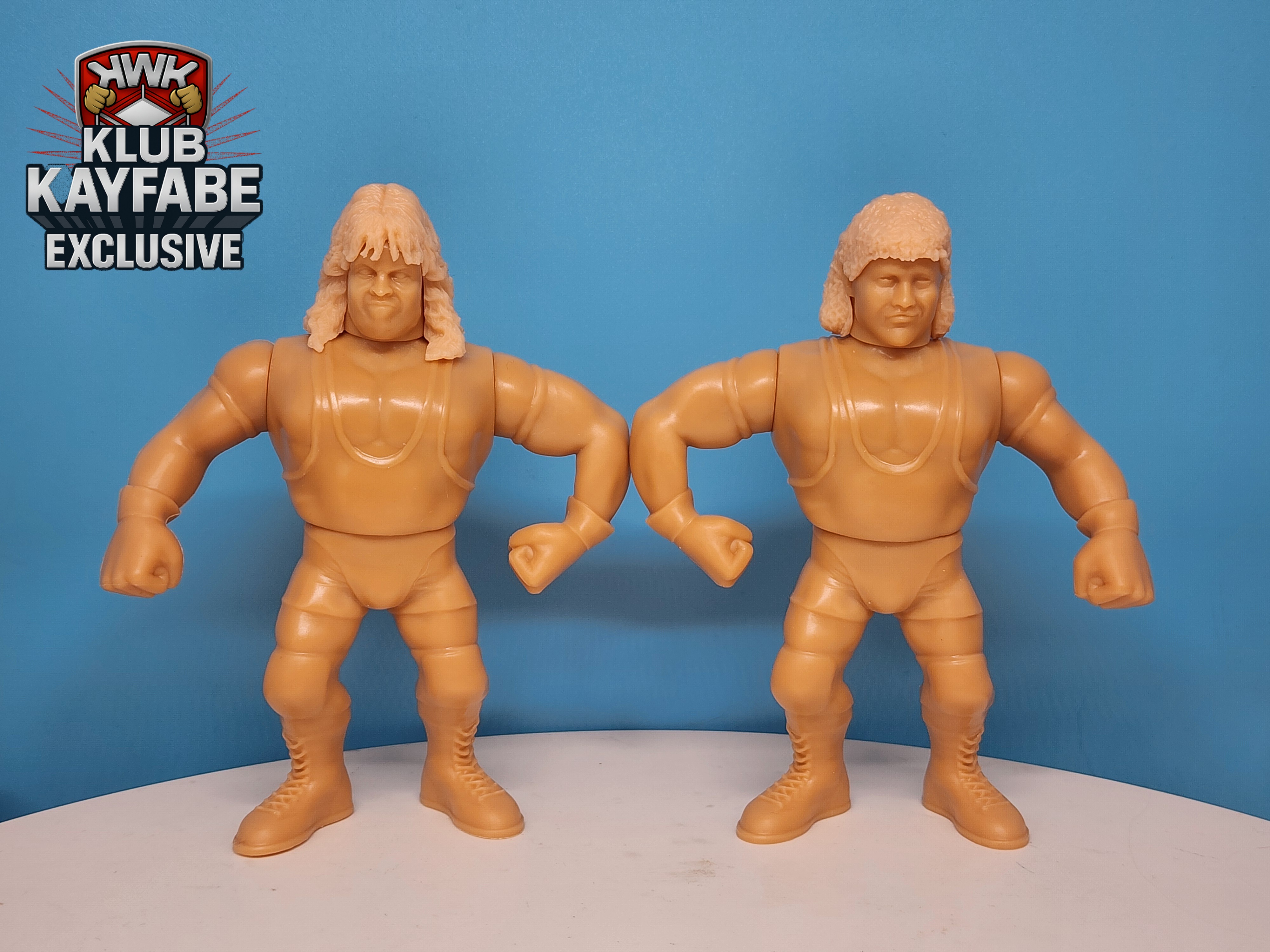 KWK Kayfabe Heroes 1 of 3 Well Dunn Test Shot Figures