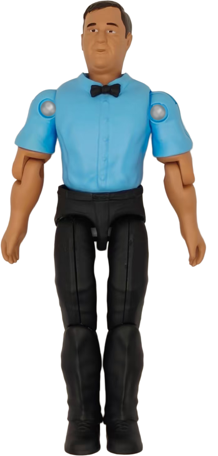 PRE-ORDER KWK O-RING HEROES PRO WRESTLING RING PLAYSET WITH EARl HEBNER