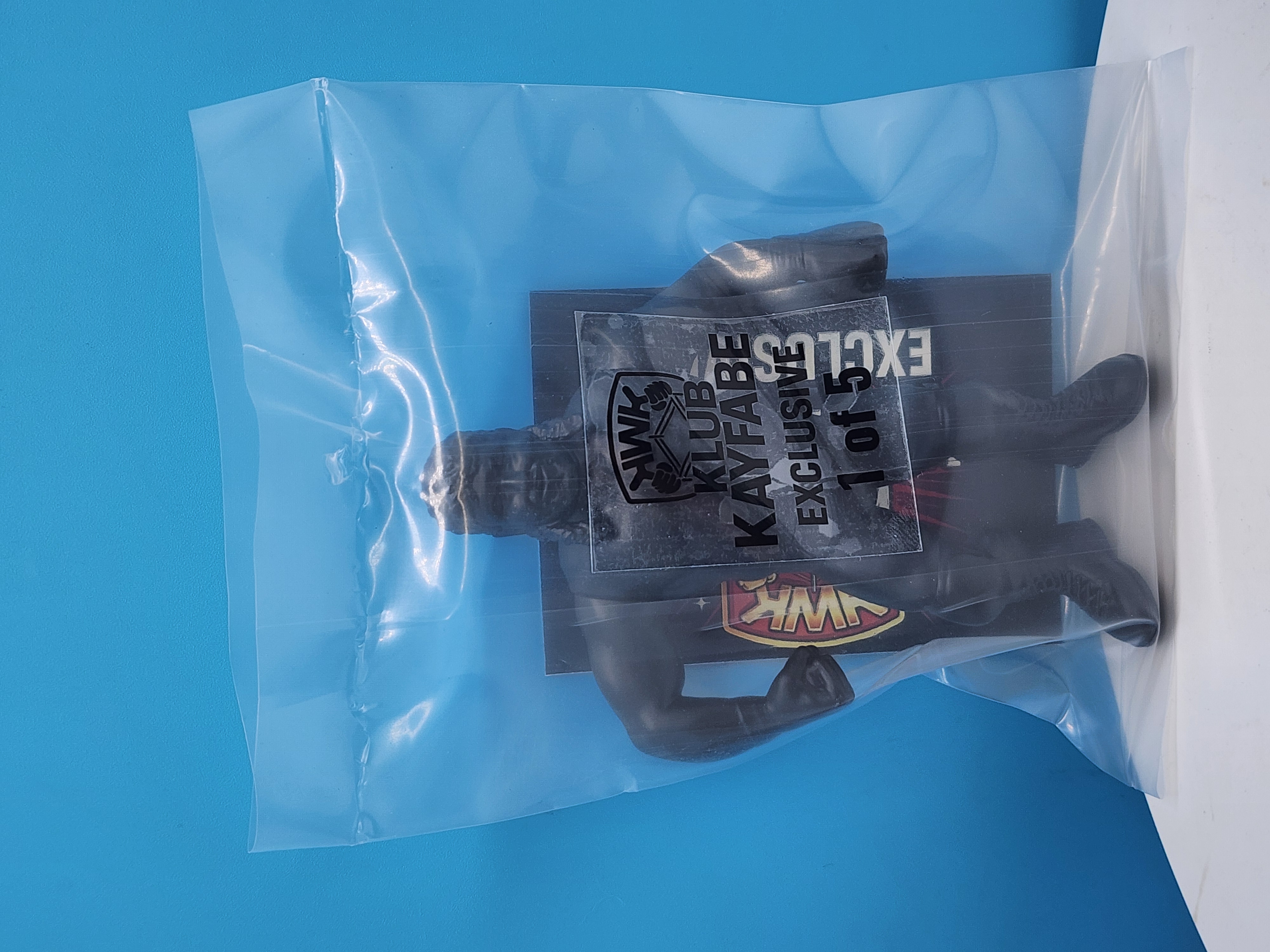 KWK Kayfabe Heroes 1 of 5 Black Barry Horowitz Test Shot Figure