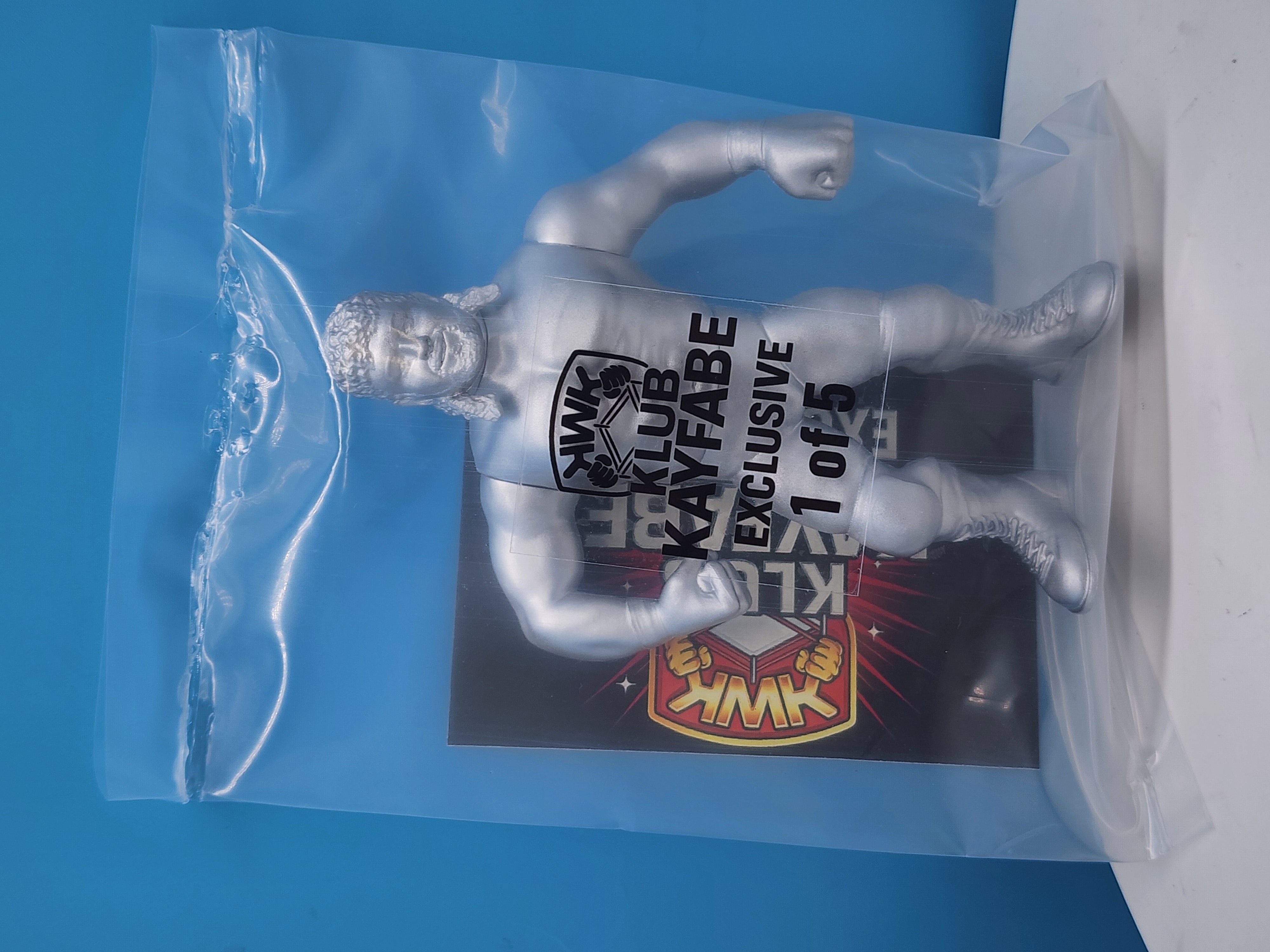 KWK Kayfabe Heroes 1 of 5 Silver Barry Horowitz Test Shot Figure