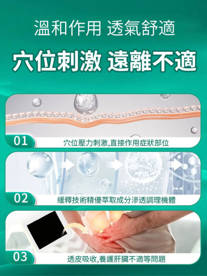 水飛薊人參佛手護肝貼