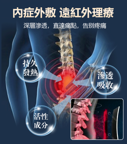 蒙澳神遠紅外腰椎貼