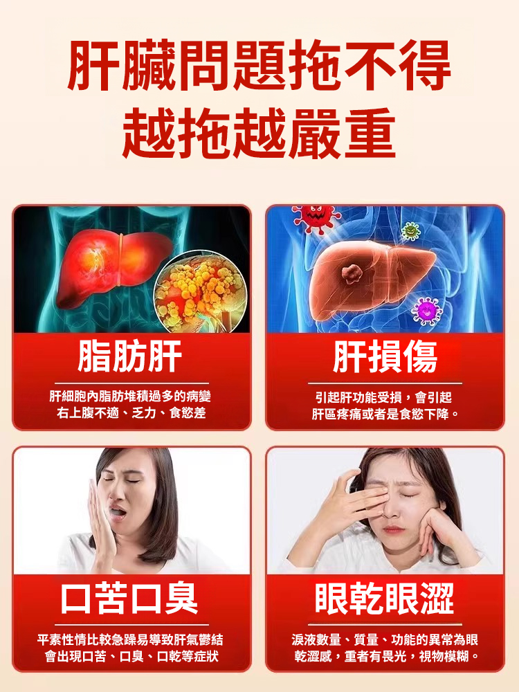 8週改善·心肝同養護 葛根枳椇子膠囊