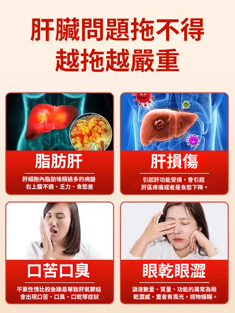 8週改善·心肝同養護 葛根枳椇子膠囊