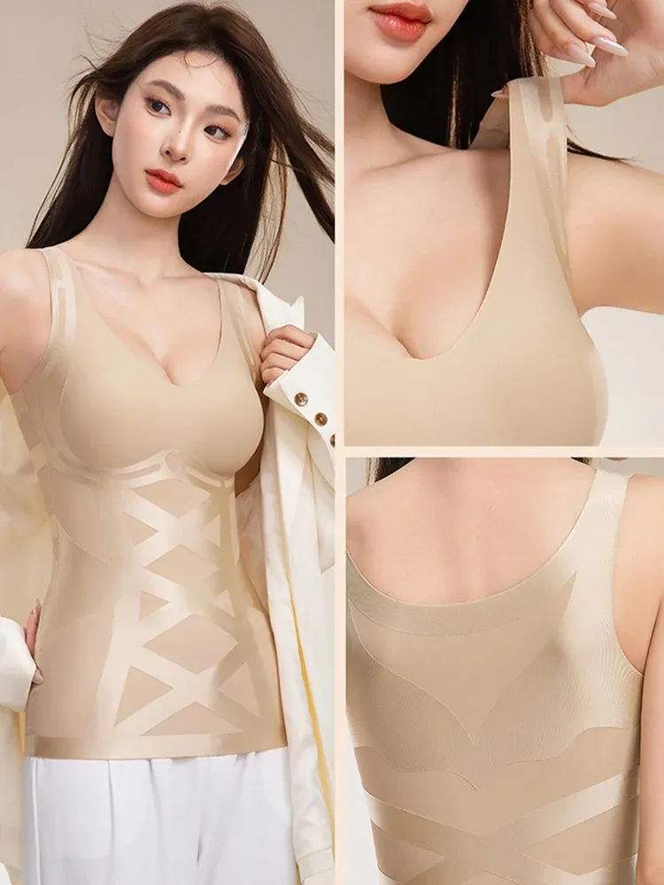 雙翼加壓塑型矯正背心，【熱銷上萬件，0差評，0退貨】強力X型塑腰+提拉，塑形矯正，1秒擁有纖細優美身姿