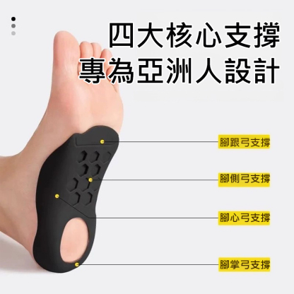 足外翻矯正隱形鞋墊