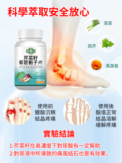 芹菜籽菊苣梔子片