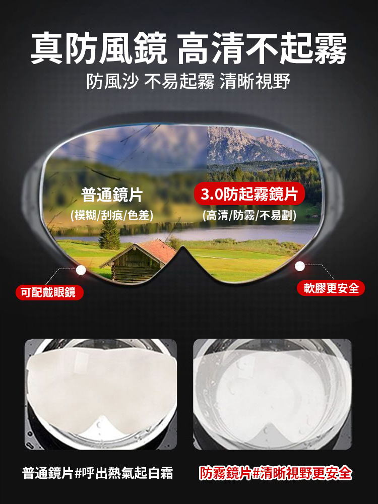 全皮防雨加厚加絨戶外騎乘防寒帽