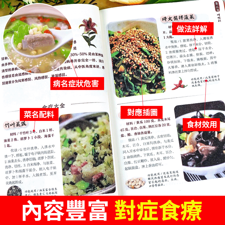 【彩圖加厚版】百病食療大全
