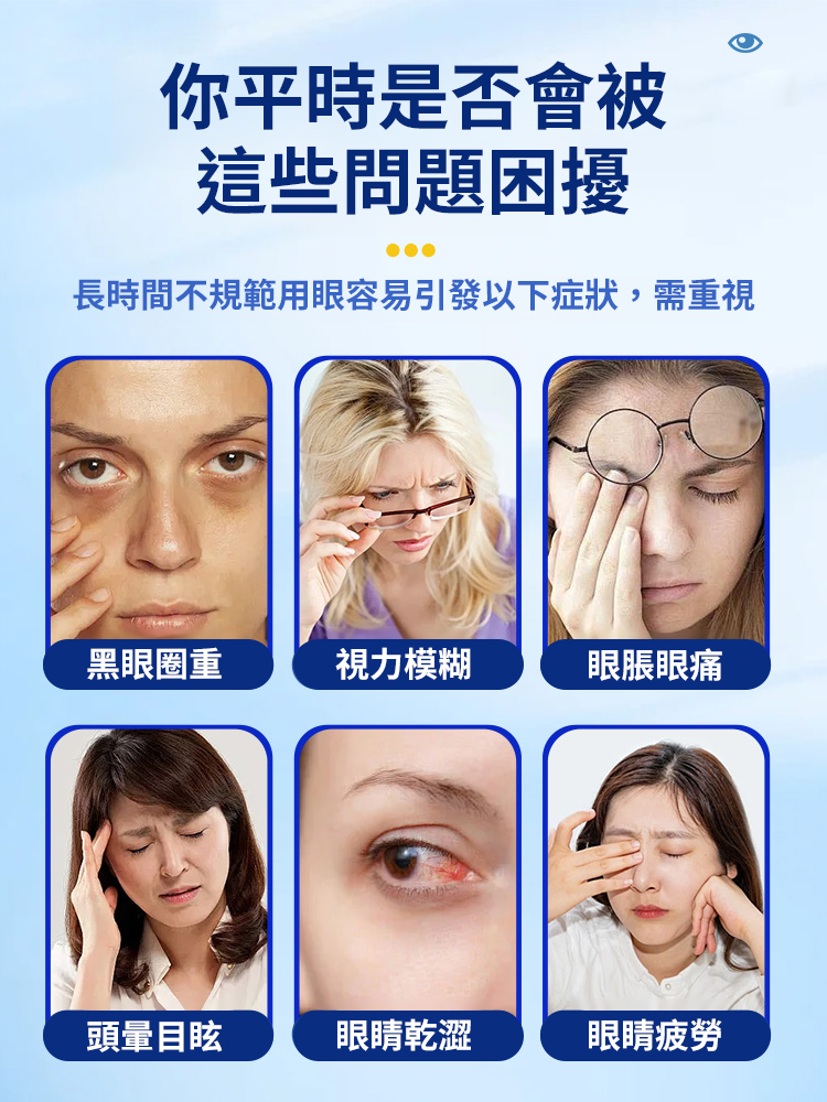 藍莓葉黃素護眼貼