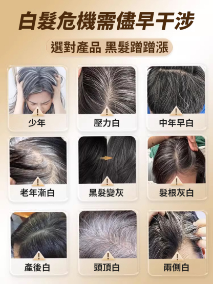 【白髮變黑】多種維生素B族片