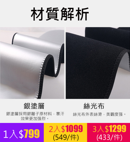 暴汗運動收腹塑腰帶