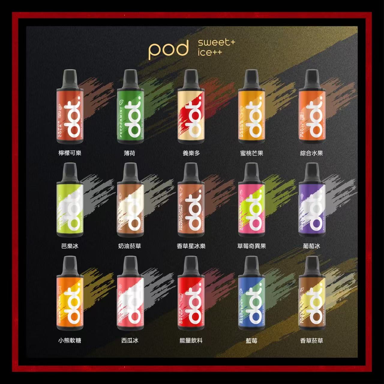 【佩特里Dot. Switch煙彈】一盒2入/ 任選三盒送一隻主機！國際大牌DotMod Switch，口感超超超好！500毫安大電量煙桿 換彈式電子煙界天花板