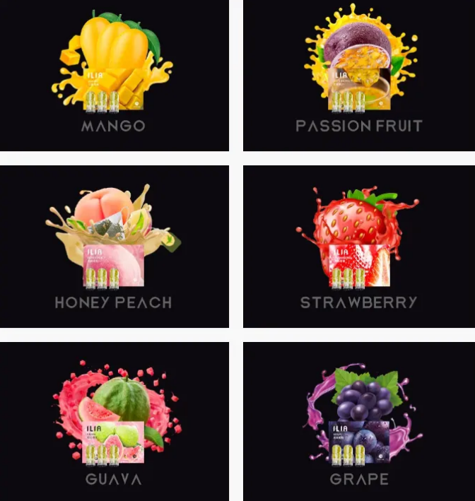 🔥ILIA 哩啞煙彈🔥3顆裝煙彈 | 通配SP2S , LANA , Relx , 殺小 , vaka , Zgar 等一代主機主機 哩啞煙蛋 霧化煙彈 台灣現貨🎁官方正品