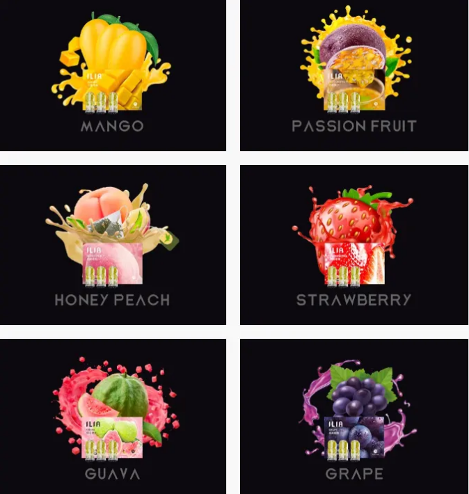 🔥ILIA 哩啞煙彈🔥3顆裝煙彈 | 通配SP2S , LANA , Relx , 殺小 , vaka , Zgar 等一代主機主機 哩啞煙蛋 霧化煙彈 台灣現貨🎁官方正品