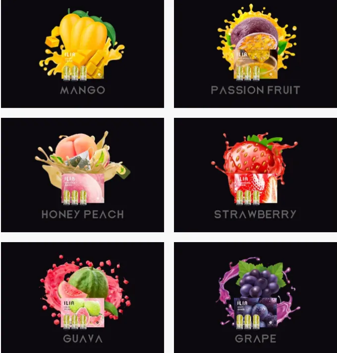 🔥ILIA 哩啞煙彈🔥3顆裝煙彈 | 通配SP2S , LANA , Relx , 殺小 , vaka , Zgar 等一代主機主機 哩啞煙蛋 霧化煙彈 台灣現貨🎁官方正品