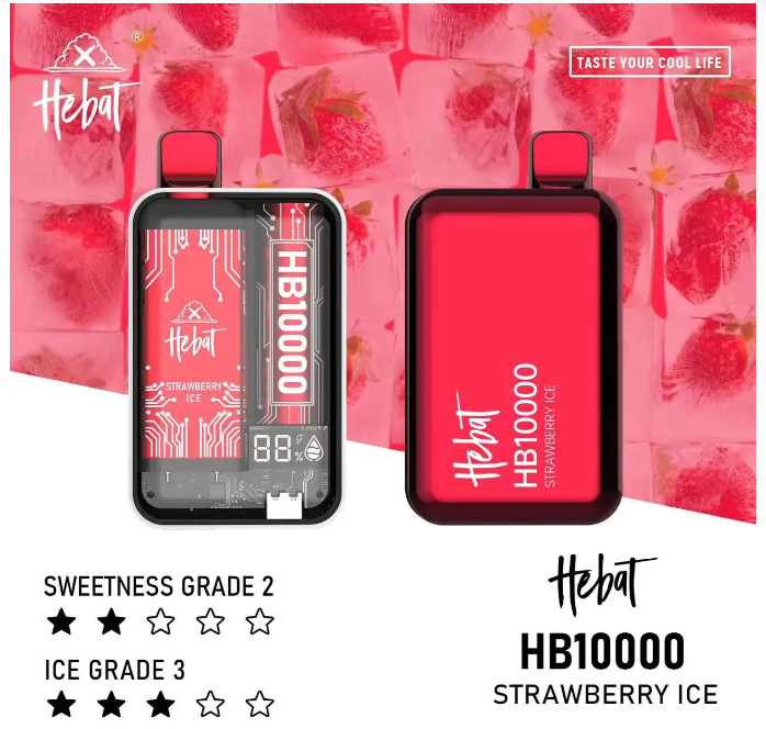 喜貝10000口 HEBAT抛棄式超大容量電子煙/ 一次性電子煙菸/超大容量設計