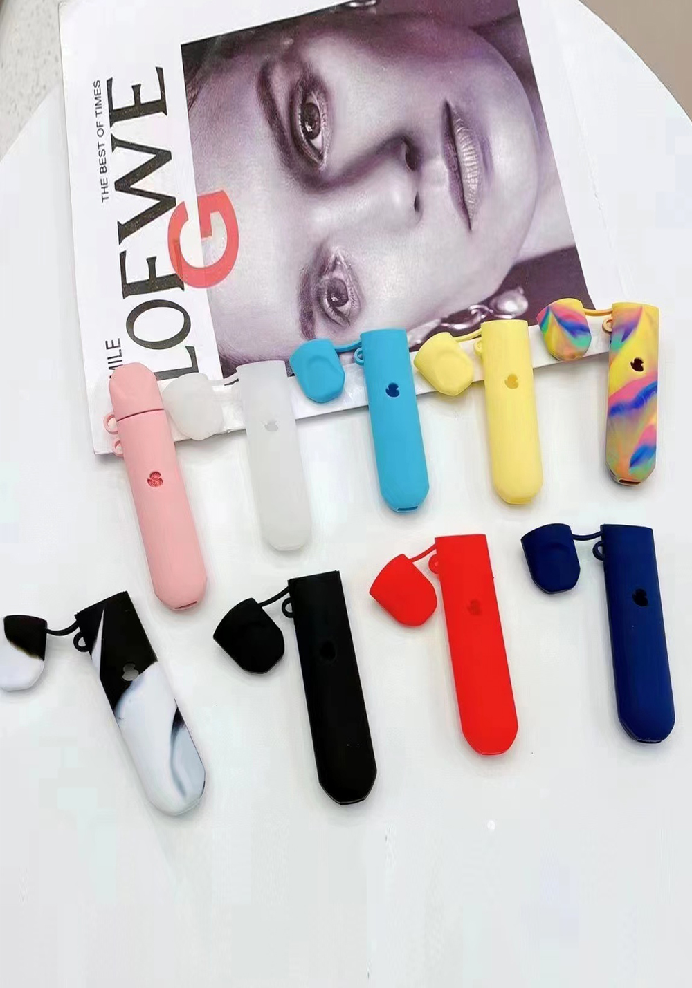 【一代通用主機保護套】可適用SP2S，哩啞，VAKA，叮啞 ，Lana ，魅嗨 等主流煙桿 簡約大方可選擇鏈條 台灣現貨秒發貨到付款