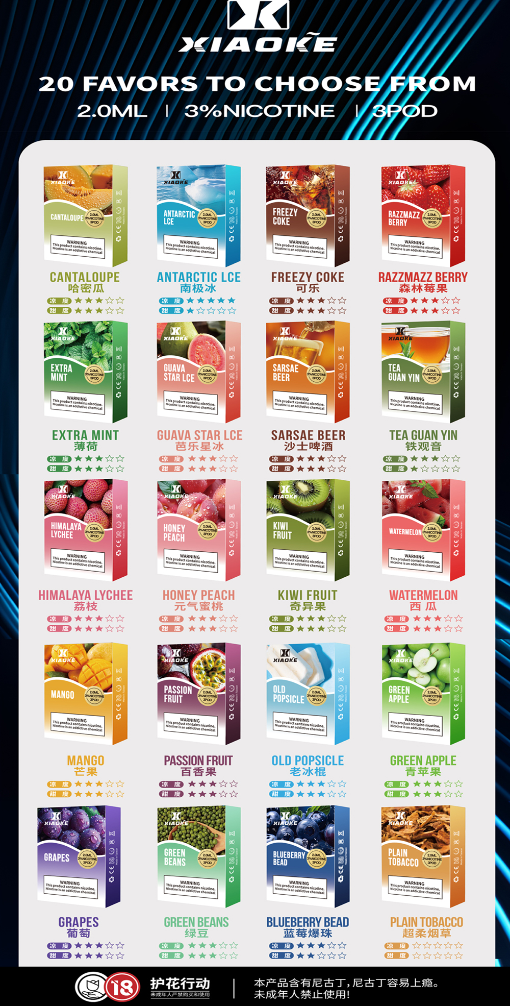 【梟客一代通用煙彈】通用SP2S,魅嗨,ILIA,Lana等市場上一代電子煙桿/100%梟客原廠正品/三入裝/梟客廠商總代理