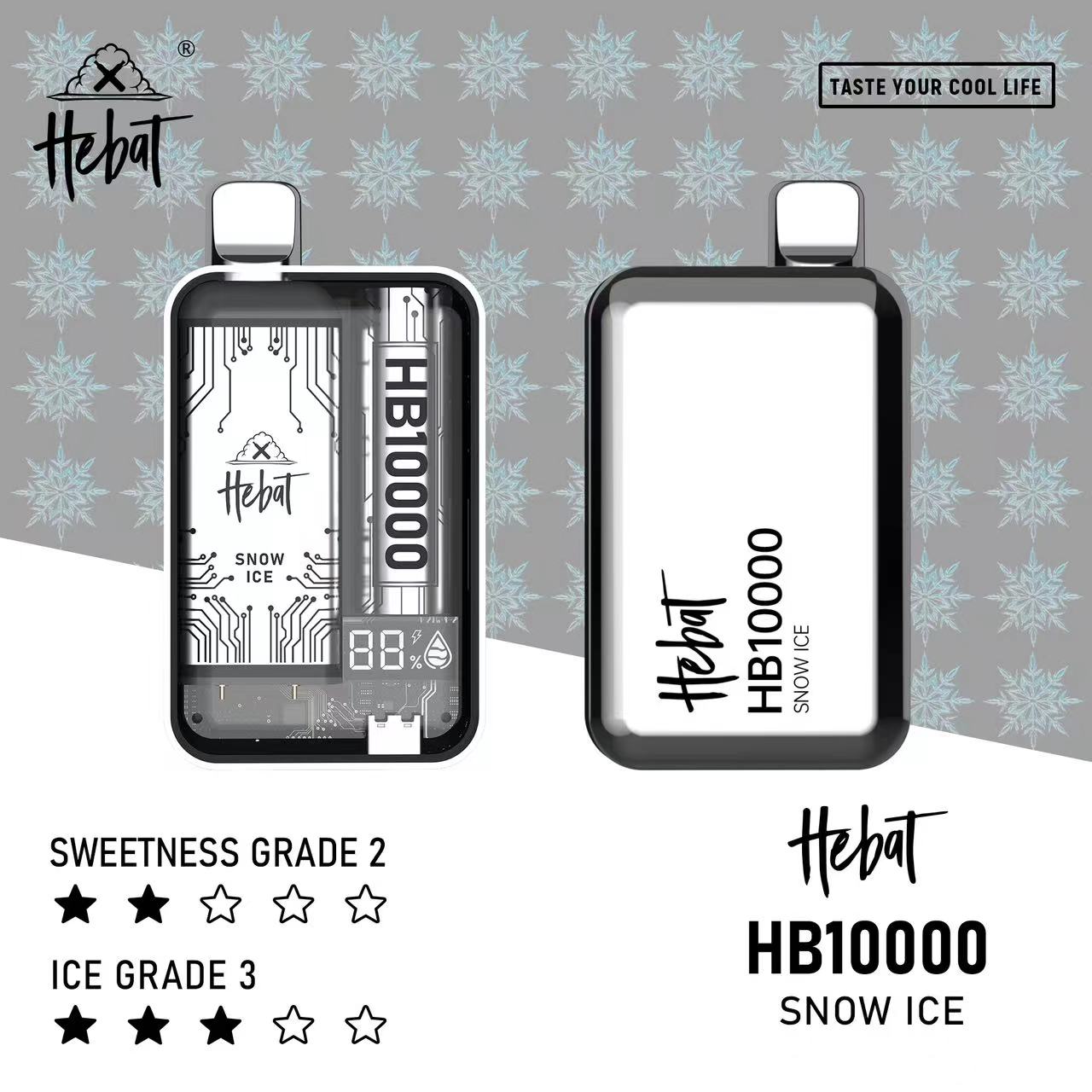 🔥喜貝10000口🔥HEBAT抛棄式超大容量電子煙/ 一次性電子煙菸/超大容量設計/711貨到付款