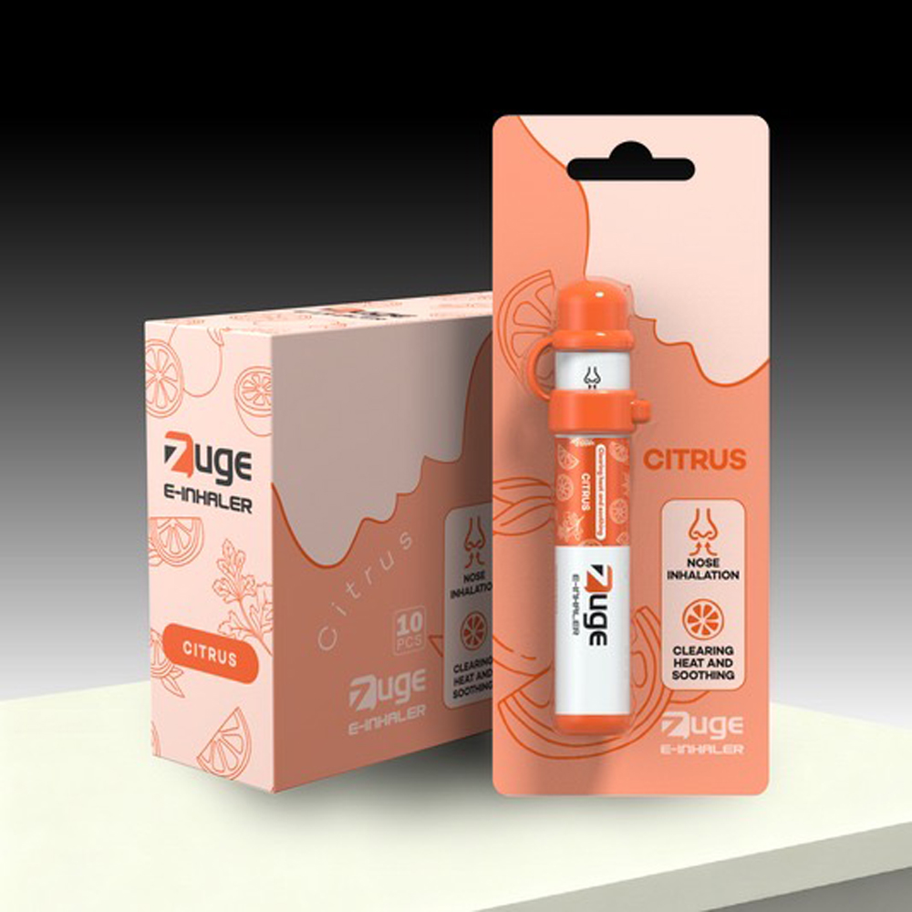 【ZUGE 祖格一次性 草本霧化鼻通器】戒煙神器 電子煙替代品｜无尼古丁-無焦油-無依賴｜天然草本鼻炎神器｜拋棄式便攜清涼霧化｜敏感鼻專用