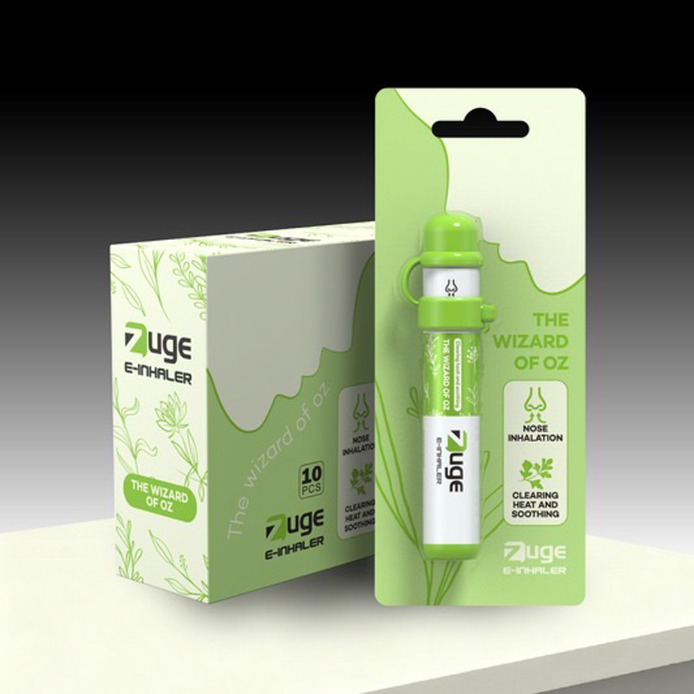【ZUGE 祖格一次性 草本霧化鼻通器】戒煙神器 電子煙替代品｜无尼古丁-無焦油-無依賴｜天然草本鼻炎神器｜拋棄式便攜清涼霧化｜敏感鼻專用