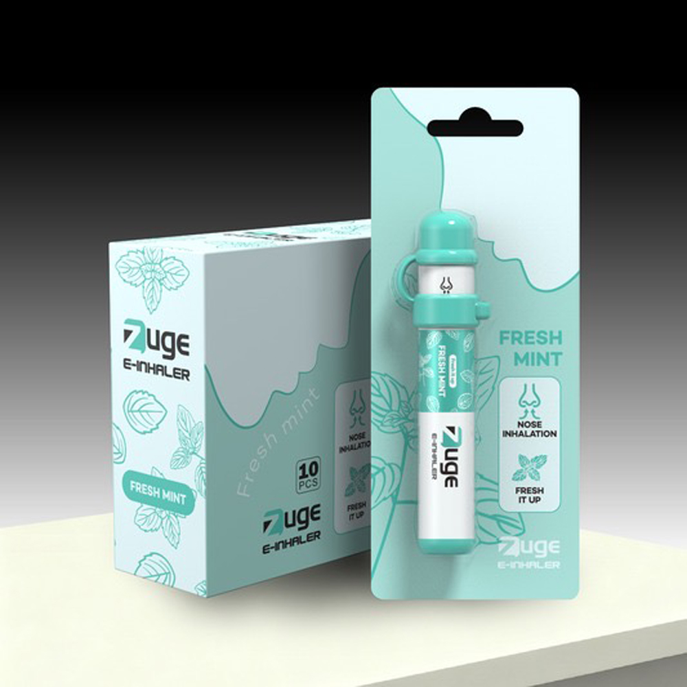 【ZUGE 祖格一次性 草本霧化鼻通器】戒煙神器 電子煙替代品｜无尼古丁-無焦油-無依賴｜天然草本鼻炎神器｜拋棄式便攜清涼霧化｜敏感鼻專用