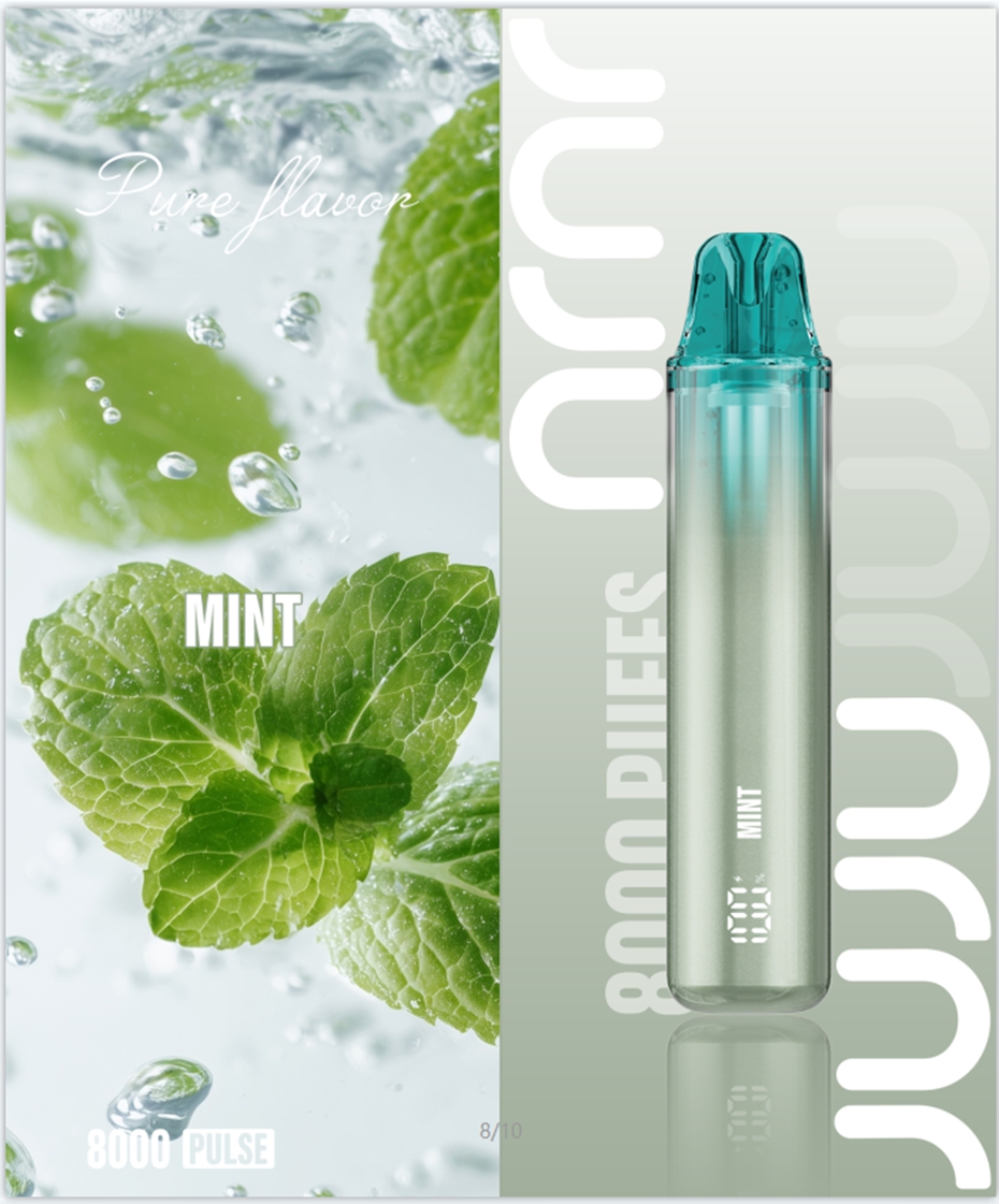 【JUJU 8000口 可視油量／電量 拋棄式】陶瓷網芯一次性電子煙｜晶透機身長效續航推薦｜台灣現貨支援貨到付款