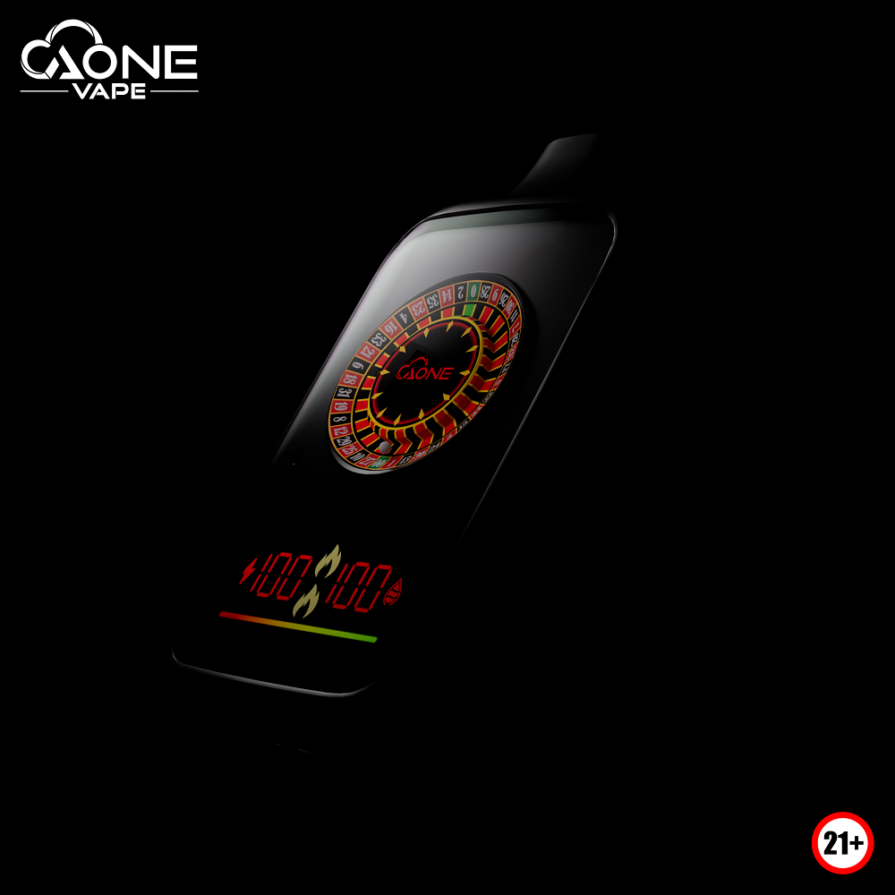 🔥CasinoX 16000口 一次性電子煙🔥 AONE VAPE 賭場系列抛弃式電子煙 | 俄羅斯轉盤鋼珠設計| 高品質 PCTG材料|  RGB 燈效潮流外觀 | 雙模式輸出