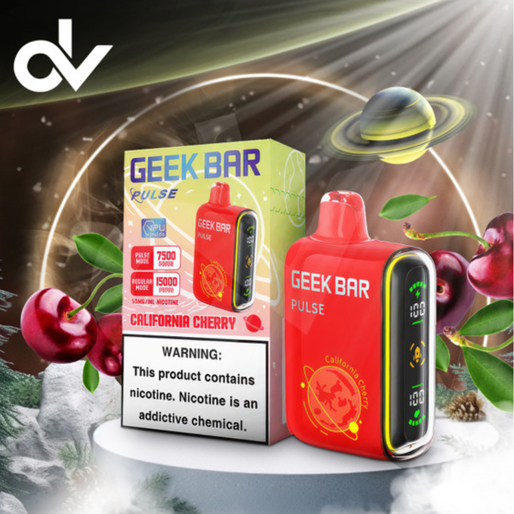 【美國大牌 Geek Bar Pulse Vape 拋棄式電子煙】超大容量15000口 | 脈衝/常規 2種 模式 | 台灣一次性電子煙現貨秒發