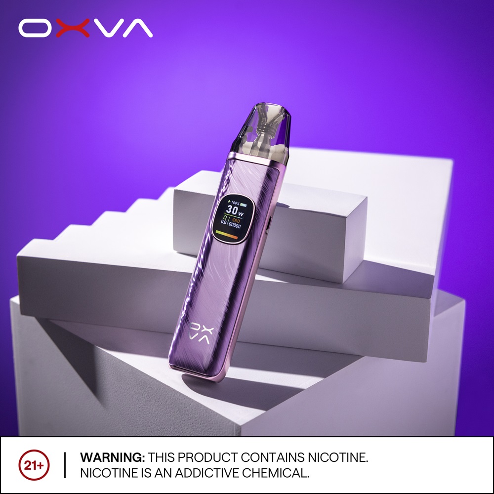 【小蠻牛OXVA Xlim Pro 2 Pod 註油主機套裝】 注油式電子煙套裝包含主機+0.6Ω空彈+0.8Ω空彈 |鋅合金 + 人造皮革 |  台灣註油小煙電子煙專賣店