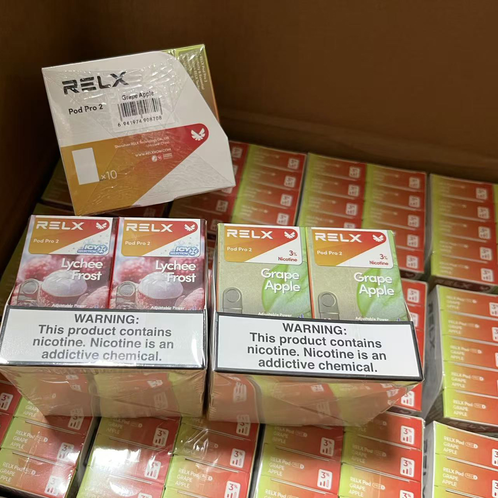 【Relx 悅刻6代 煙彈】 單顆包裝（請3顆起拍,可混搭）| 100%正品 通用 4  , 5, 6 代主機 | (英文版) 煙彈x1 | 台灣現貨秒發