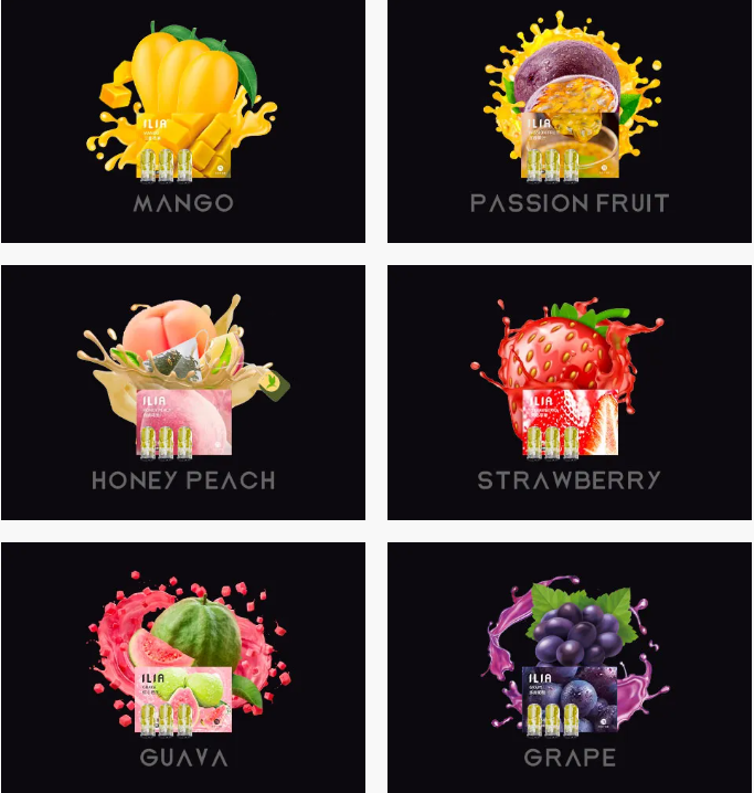 🔥ILIA 哩啞煙彈🔥3顆裝煙彈 | 通配SP2S , LANA , Relx , 殺小 , vaka , Zgar  等一代主機主機 哩啞煙蛋 霧化煙彈 台灣現貨🎁官方正品