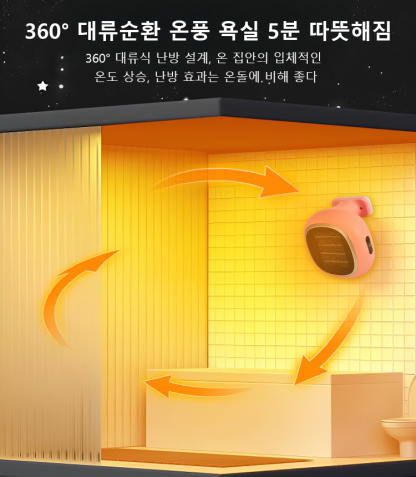 벽걸이 탁상용 겸용 히터