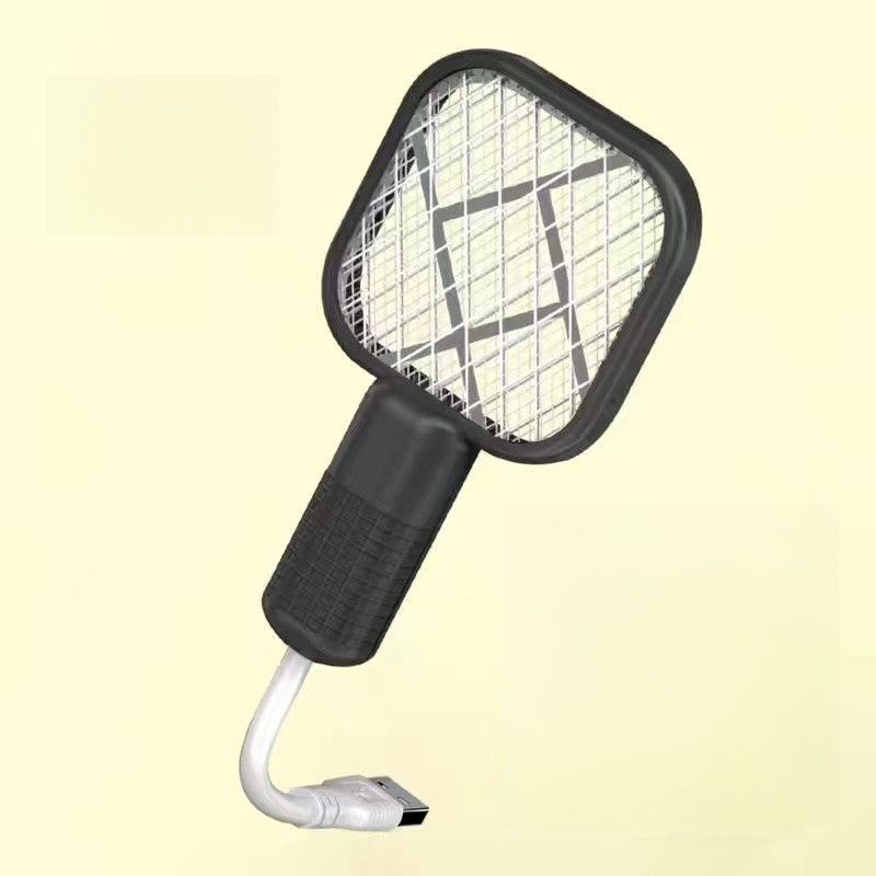 USB 투인원 다기능 미니 전기모기채