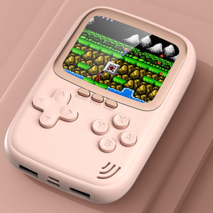 新型ゲーム機とモバイルバッテリーの2-in-1ミニゲーム機