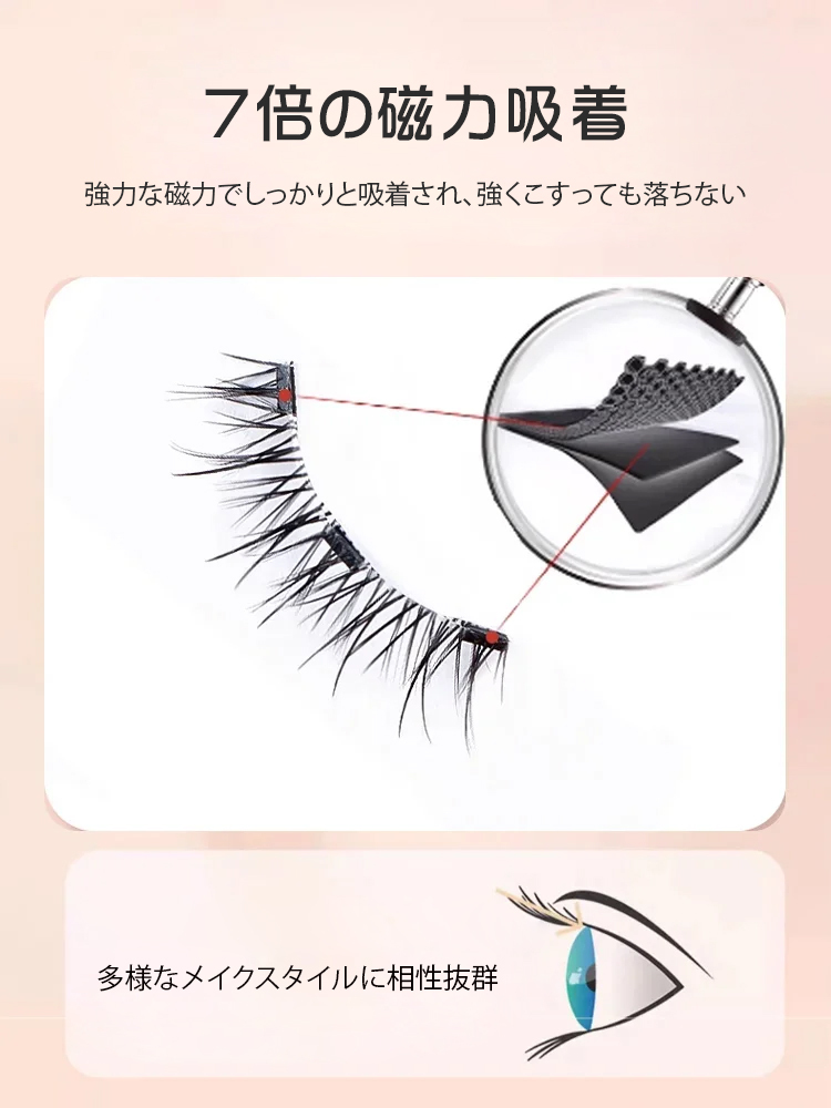 マグネットつけまつげ