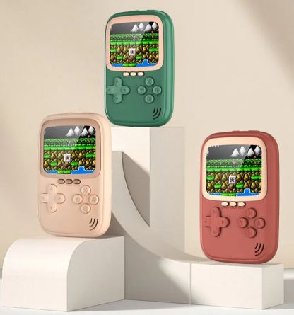 新型ゲーム機とモバイルバッテリーの2-in-1ミニゲーム機