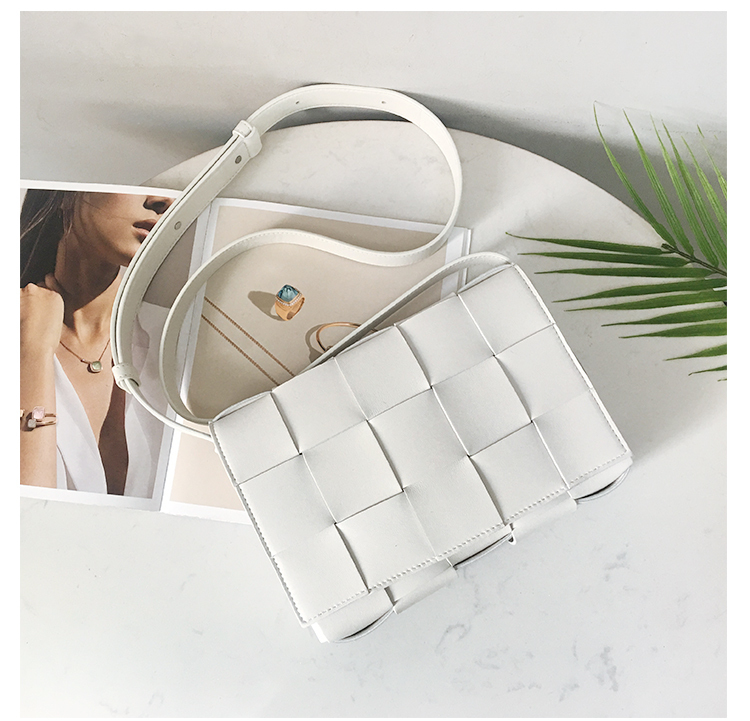 Bottega Veneta Crossbody Box Pouch in White