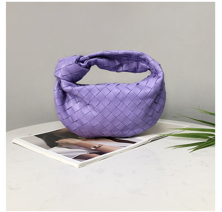 Bottega Veneta Mini Jodie in Intrecciato Wisteria