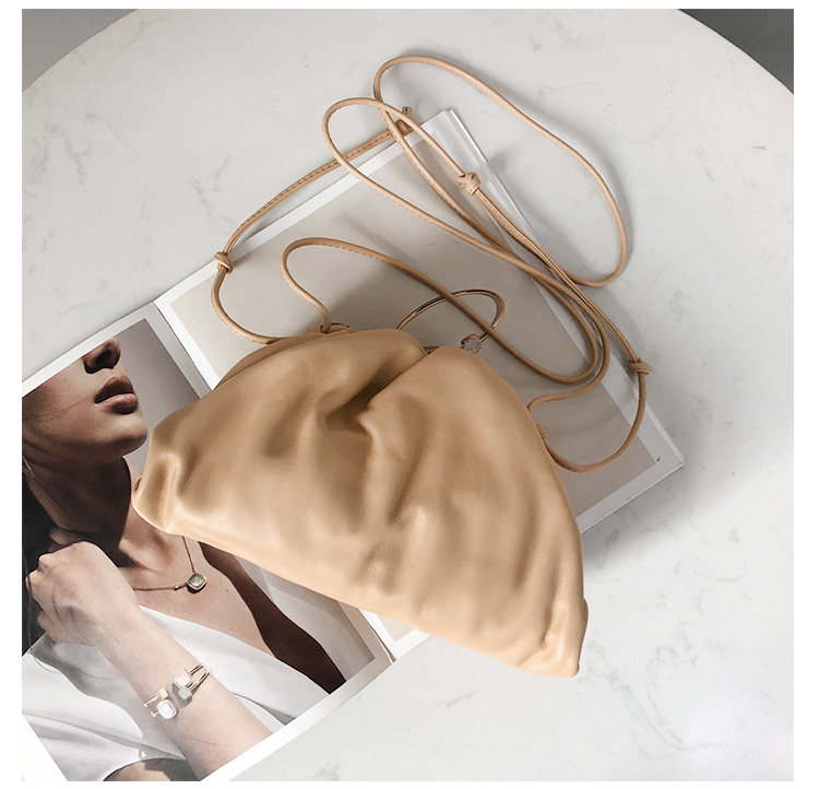 Bottega Veneta Mini Pouch in Almond