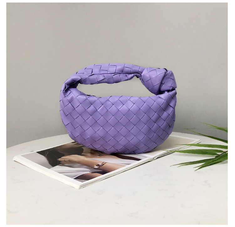 Bottega Veneta Mini Jodie in Intrecciato Wisteria