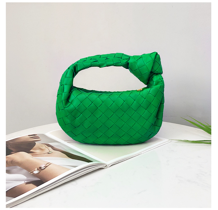 Bottega Veneta Mini Jodie in Intrecciato Parrot Green