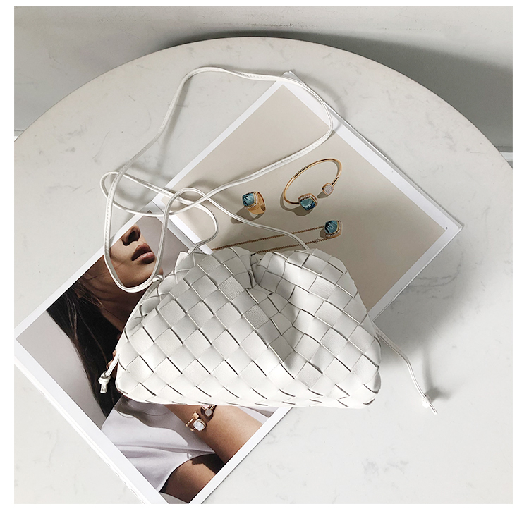 Bottega Veneta Small Arco Bag in Glazed White